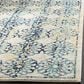 Safavieh Evoke EVK262C-4 4" x 6" Ivory/Blue Area Rug, , large