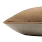 Loloi Lydia 26" Euro Square Throw Pillow in Latte and Beige, , large