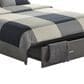 New Day Furniture Sagebrush Murphy Cabinet Bed with Mattress in Stonewash Gray, , large