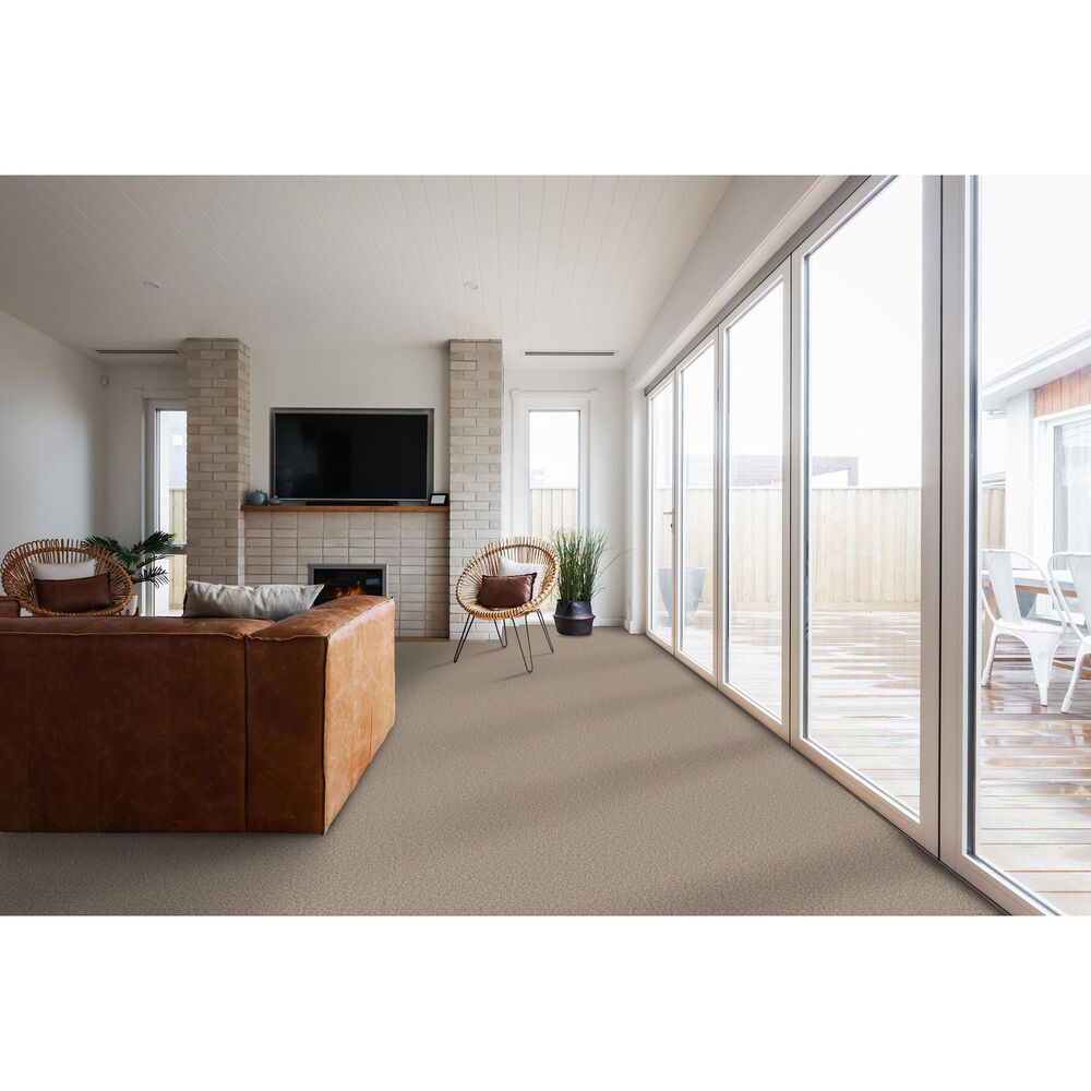 Shaw Grand Influence III Carpet in Stucco, , large