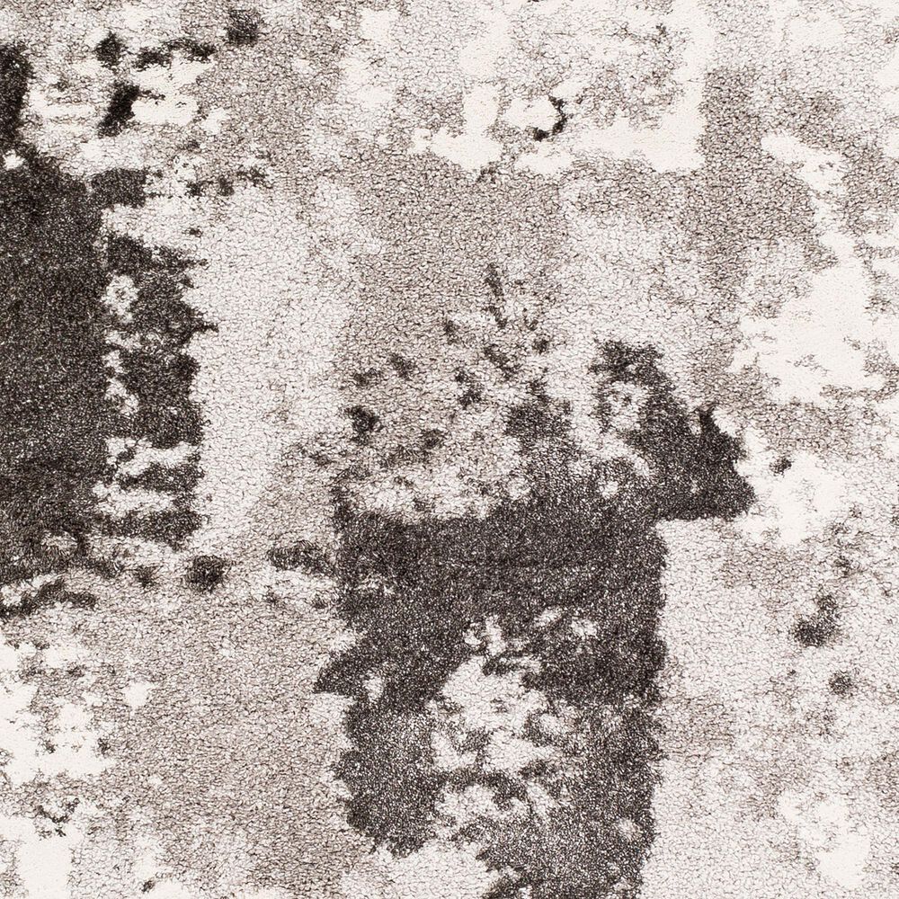 Surya Venice VNE-2308 2&#39; x 3&#39; Charcoal and Ivory Area Rug, , large