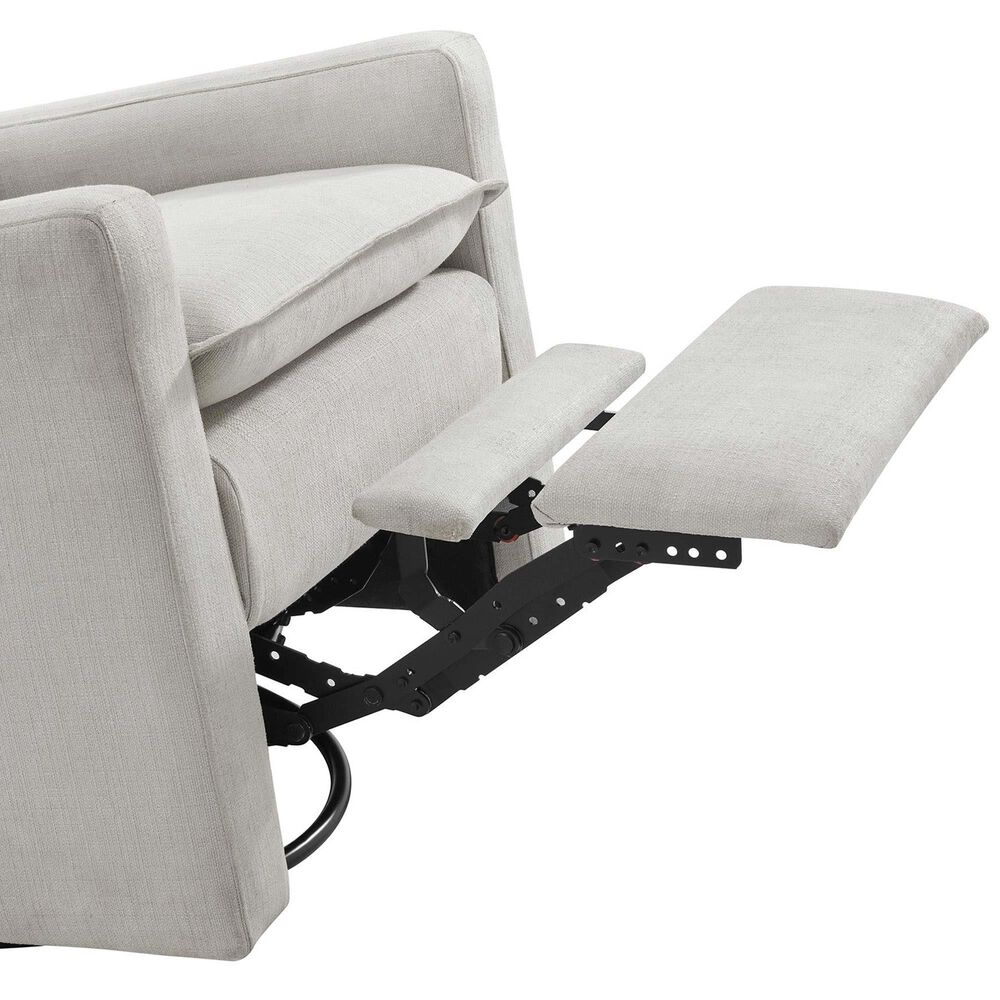 M Design Village Uptown Swivel Push Back Rocker Recliner in Sand, , large