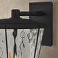 Troy Lighting Jantzen 22" 2-Light Outdoor Wall Sconce in Texture Black, , large