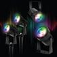 Monster Smart Illuminessence 4-Piece LED Smart Spotlight Outdoor Yard Light Set, , large