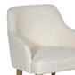 Valor Living Paloma 26" Counter Stool with Linen Upholstery in Medium Oak, , large
