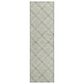 Dalyn Rug Company Soft Essentials Plaid Celery 2"3" x 7"6" Indoor/Outdoor Runner, , large