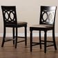 Baxton Studio Verina Counter Stool in Espresso Brown (Set of 2), , large