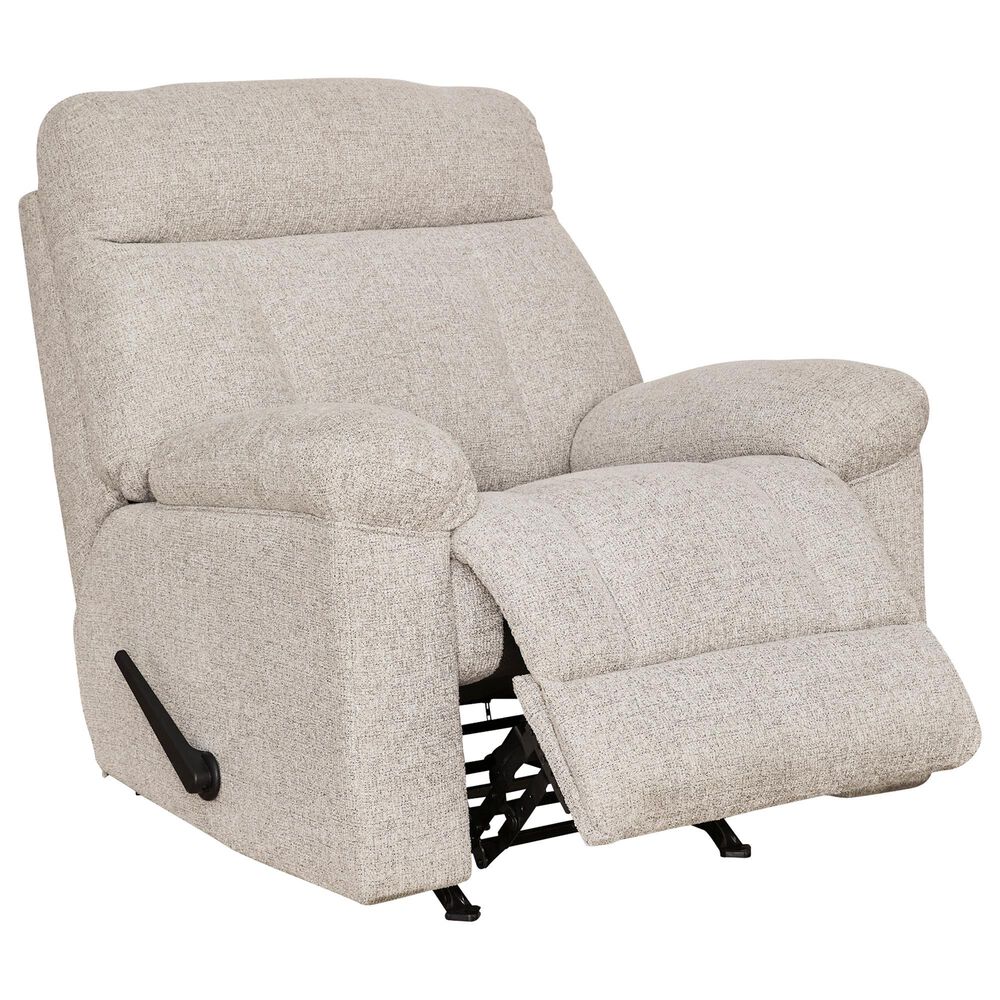 Ashley Hoyne Park Manual Rocker Recliner in Cobble Stone, , large