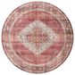 Loloi II Heidi 6" Round Sunset and Natural Area Rug, , large