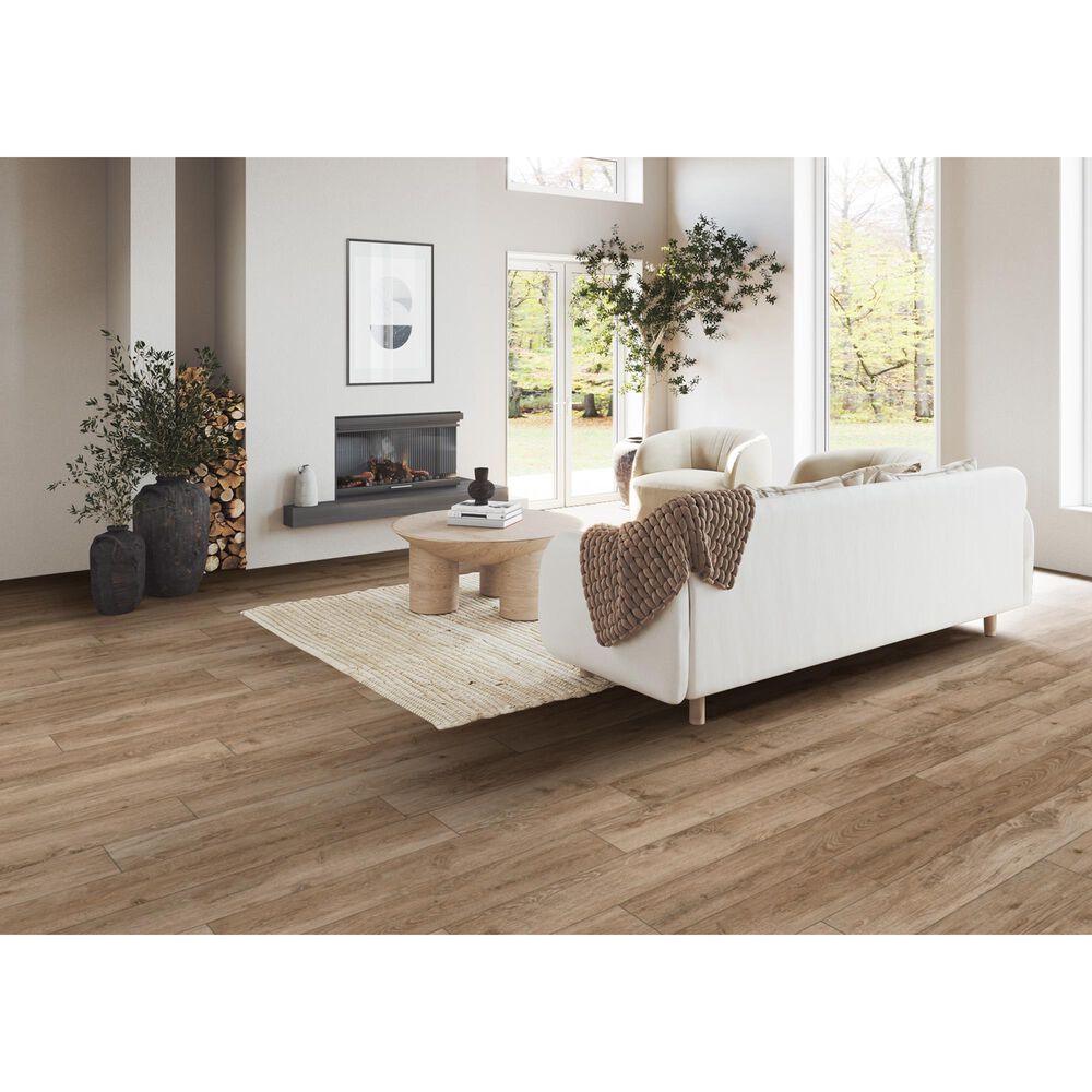 Mannington Adura Pro Loose Lay Scandinavian Oak Nutmeg 7.25" x 48" Luxury Vinyl Plank, , large