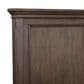 Riva Ridge Oxford 4 Piece Queen Panel Storage Bedroom Set in Cocoa with AC Outlets and USB Ports, , large