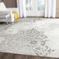 Safavieh Adirondack ADR114B-10 10" x 14" Silver/Ivory Area Rug, , large