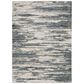 Oriental Weavers Caravan Faded Brush 5"3" x 7"6" Beige and Blue Area Rug, , large