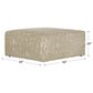 Catnapper Lamar Cocktail Ottoman in Cream, , large
