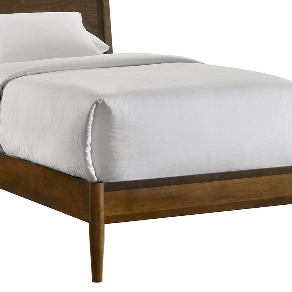 Mayberry Hill Malibu Twin Bed in Walnut, , large