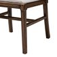 Baxton Studio Porsha Side Chair in Dark Brown and Natural, , large