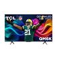 TCL 50" Class QM6K Series QD-Mini LED QLED 4K UHD in Black - Smart Google TV, , large