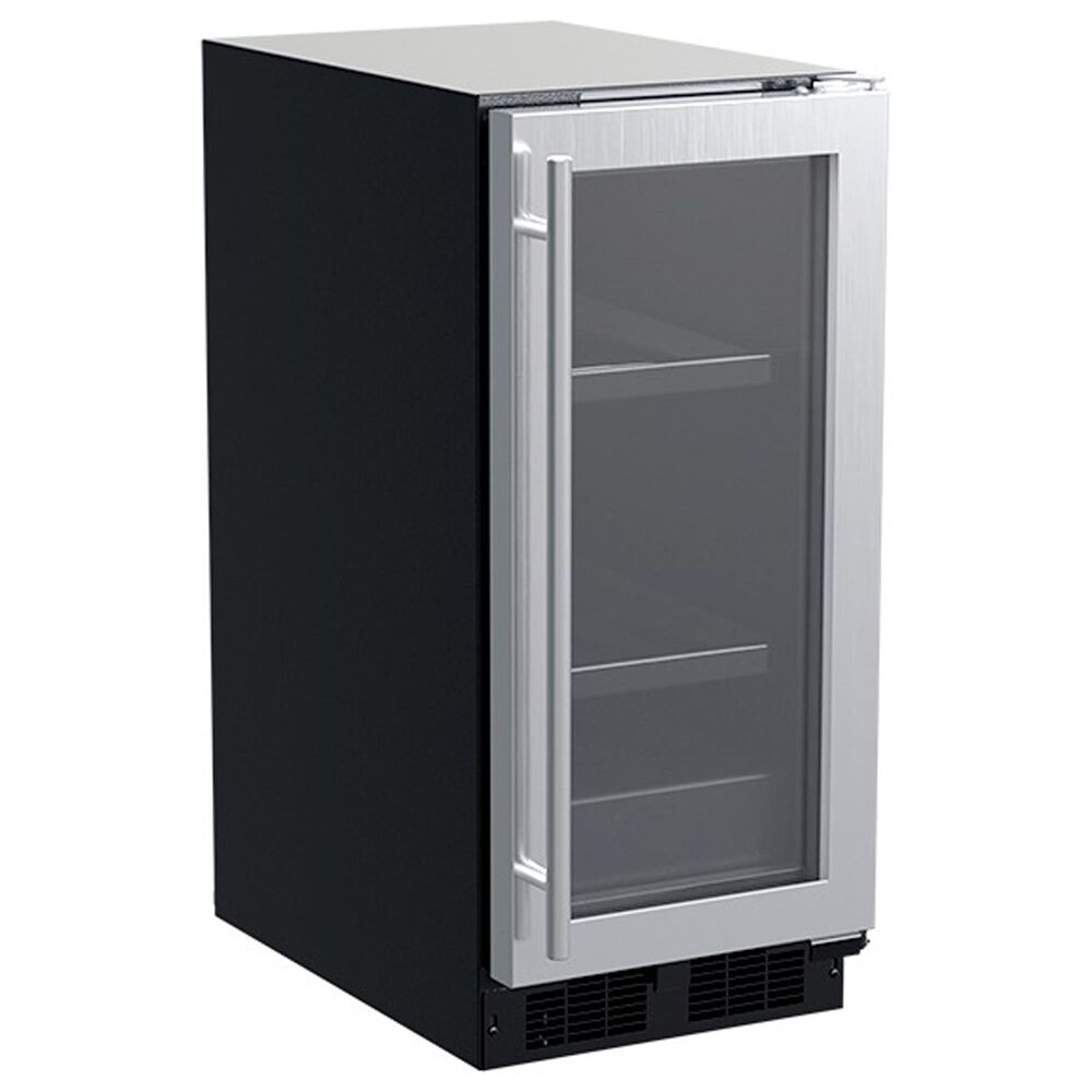 Marvel 2.7 Cu. Ft. Built-In Beverage Center with Frame Glass in Stainless Steel, , large