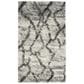 Safavieh Retro RET2144-7990 4" x 6" Light Grey and Black Area Rug, , large