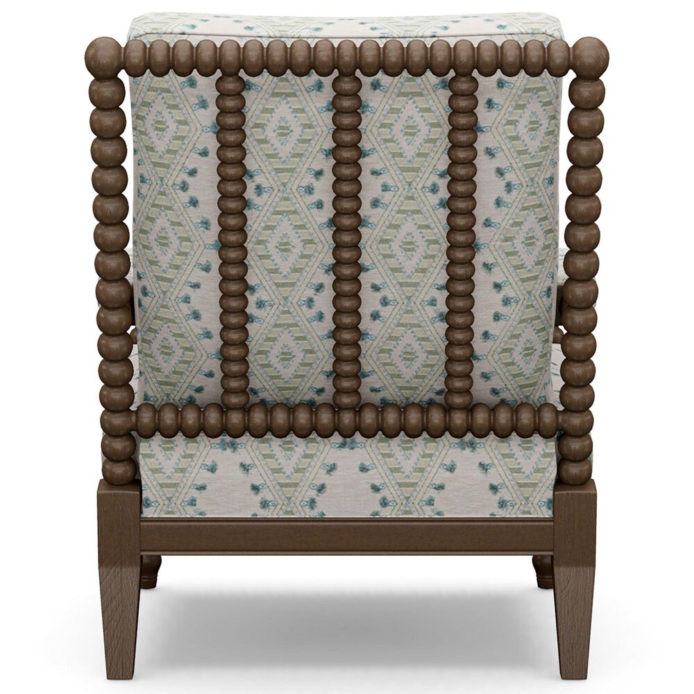 Lexington Furniture Ocean Breeze Maarten Accent Chair in Tan, Teal and Green, , large
