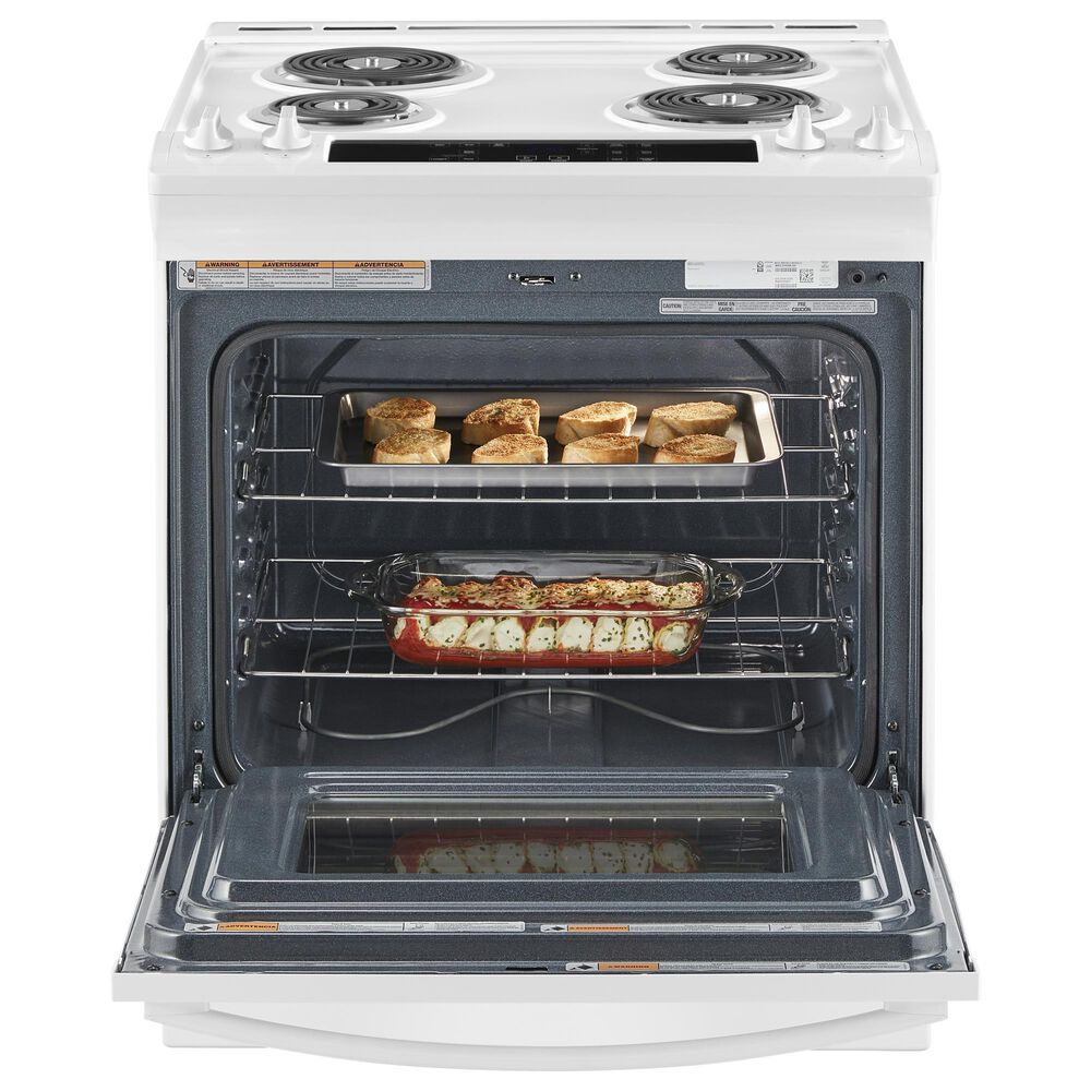 Whirlpool 4.8 Cu. Ft. Slide-in Electric Range in White, , large