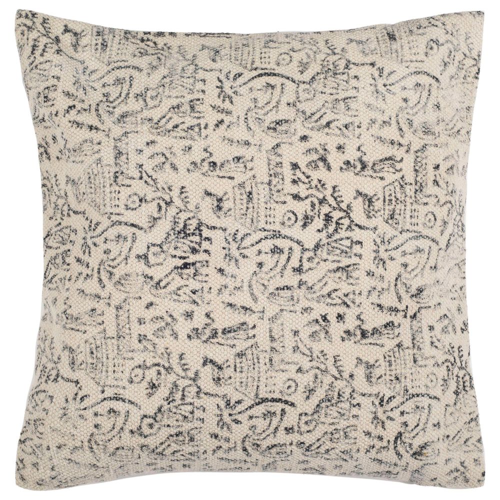 Safavieh Veli 20" Pillow in Black and White, , large
