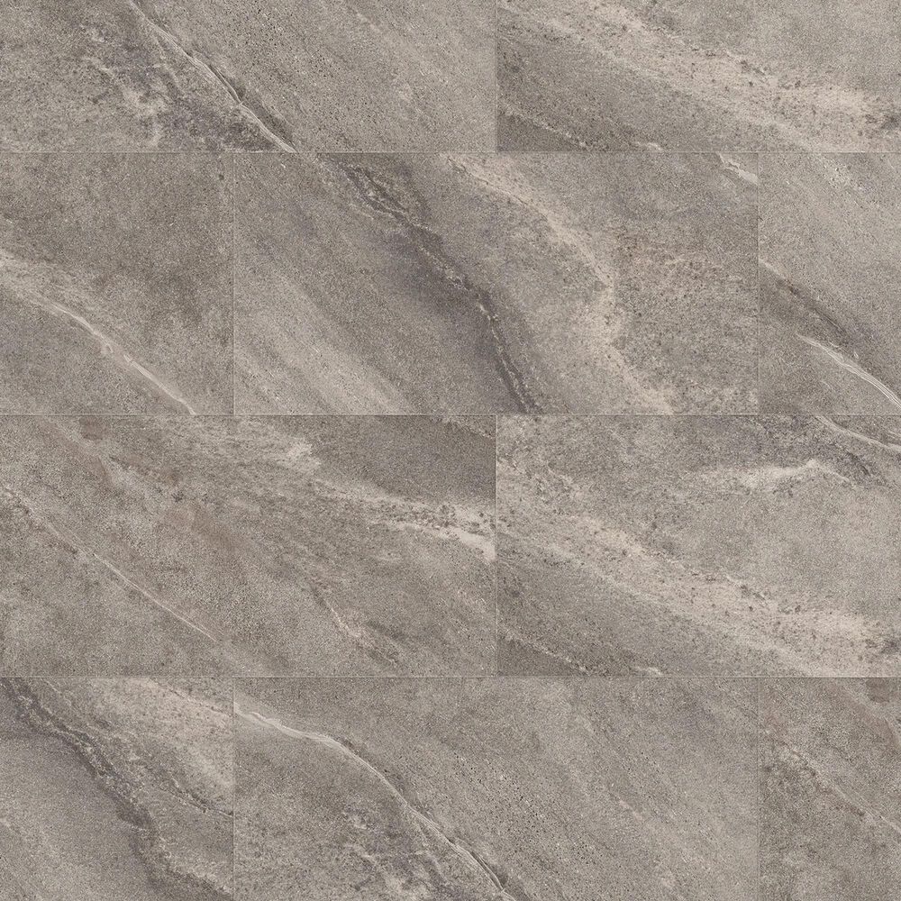 Fuzion SmartDrop Silver Travertine 12" x 24" Luxury Vinyl Tile, , large