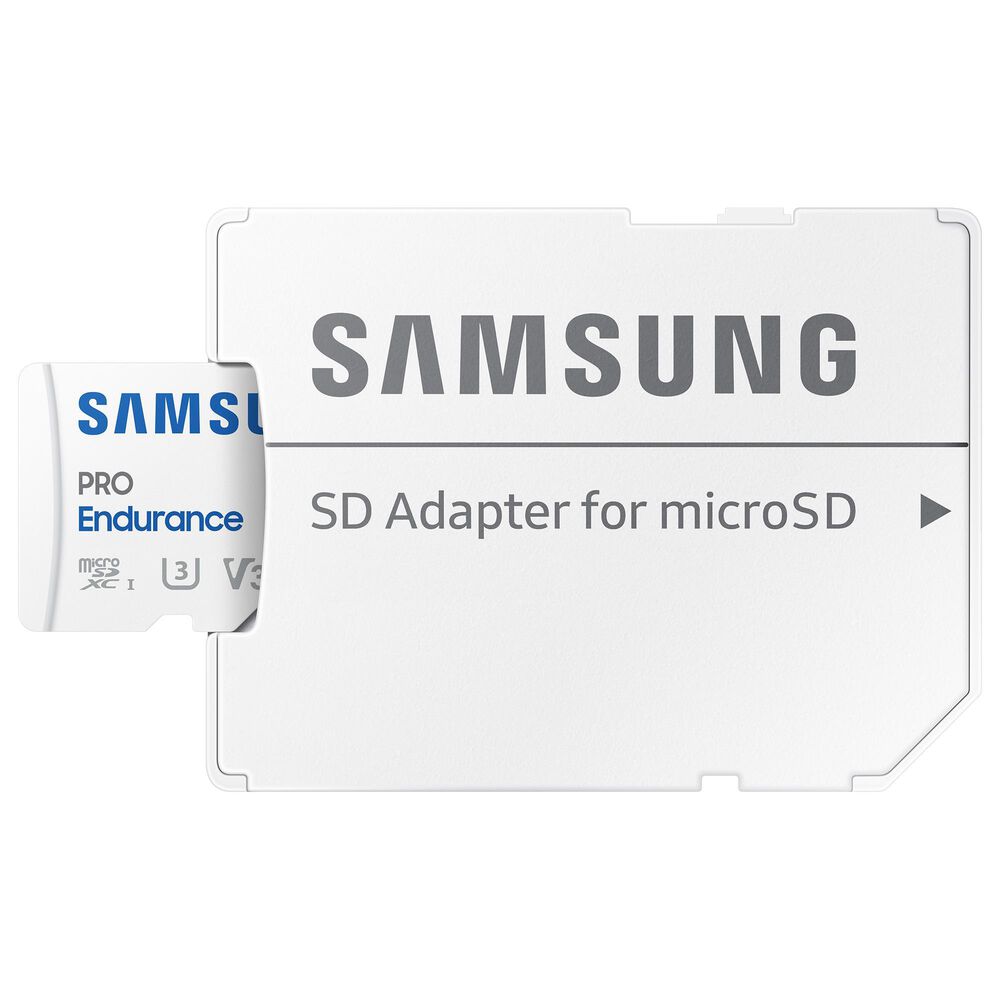 Samsung PRO Endurance microSDXC Memory Card 128GB in White, , large