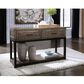 Ashley Johurst Sofa Table in Grayish Brown and Black, , large
