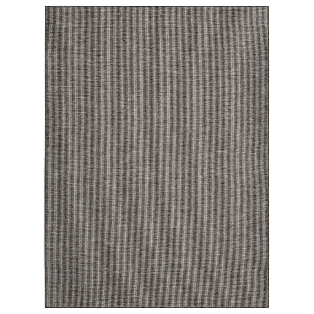 Nourison Positano 6" x 9" Charcoal Indoor/Outdoor Area Rug, , large