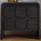 Modway Toscana 2 Drawer Nightstand in Black, , large