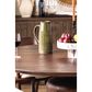 Home Trends & Design Cambridge Pedestal Dining Table in Matte Brown, , large