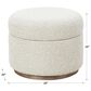 37B Upholstered Storage Ottoman in Ricotta Boucle, , large