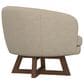 Golden Wave Furniture Moira Swivel Chair in Sand, , large