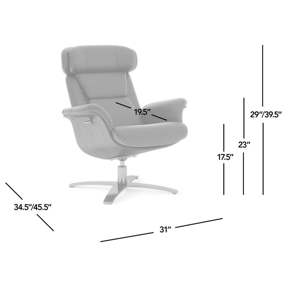 Jennifer Taylor Home Jovan Manual Recliner Lounge Chair in Pastel Beige, , large