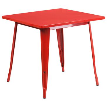 Flash Furniture 31.5" Table in Red, , large