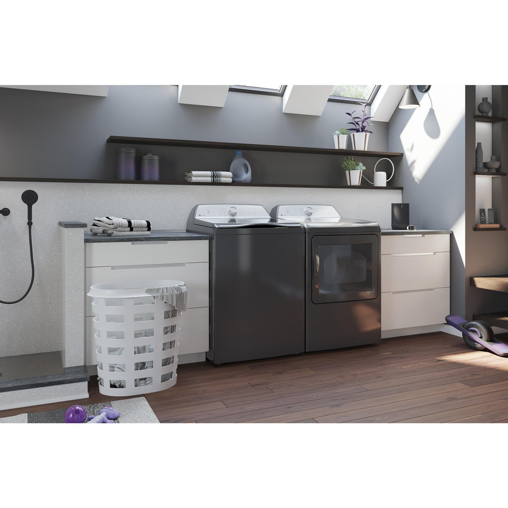 Diamond gray washer and dryer hot sale