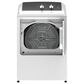 GE Appliances 6.2 Cu. Ft. Gas Dryer in White and Stainless Steel, , large