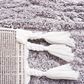 Safavieh Marrakesh Striped 4" x 6" Grey and Light Grey Area Rug, , large