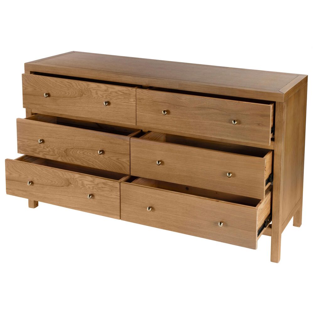 Butler Celine 6-Drawer Dresser in Light Natural, , large