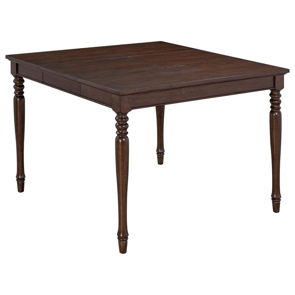 Aspenhome Furniture Cambridge Extendable Counter Height Dining Table in Classic Cherry - Table Only, , large