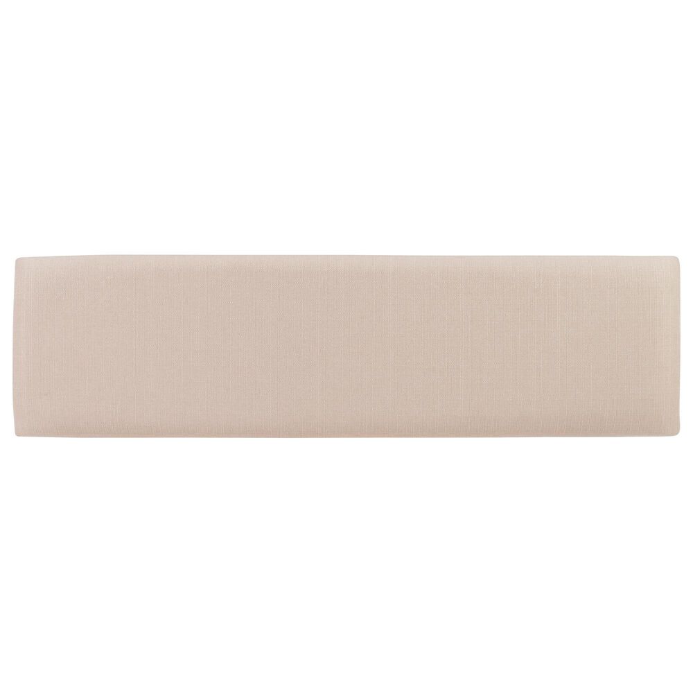 Linon Home Decor Turino Padded Dining Bench in Weathered Grey, , large