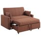 Coaster Portland Stationary Sofa Sleeper in Copper, , large