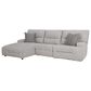 Ashley Acklen Place 3-Piece Power Left Facing Reclining Sectional with Chaise in Pewter, , large