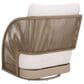 Safavieh Adelandra Outdoor Swivel Chair in White, , large