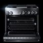 JennAir Noir 48" Dual-Fuel Professional Range in Stainless Steel, , large