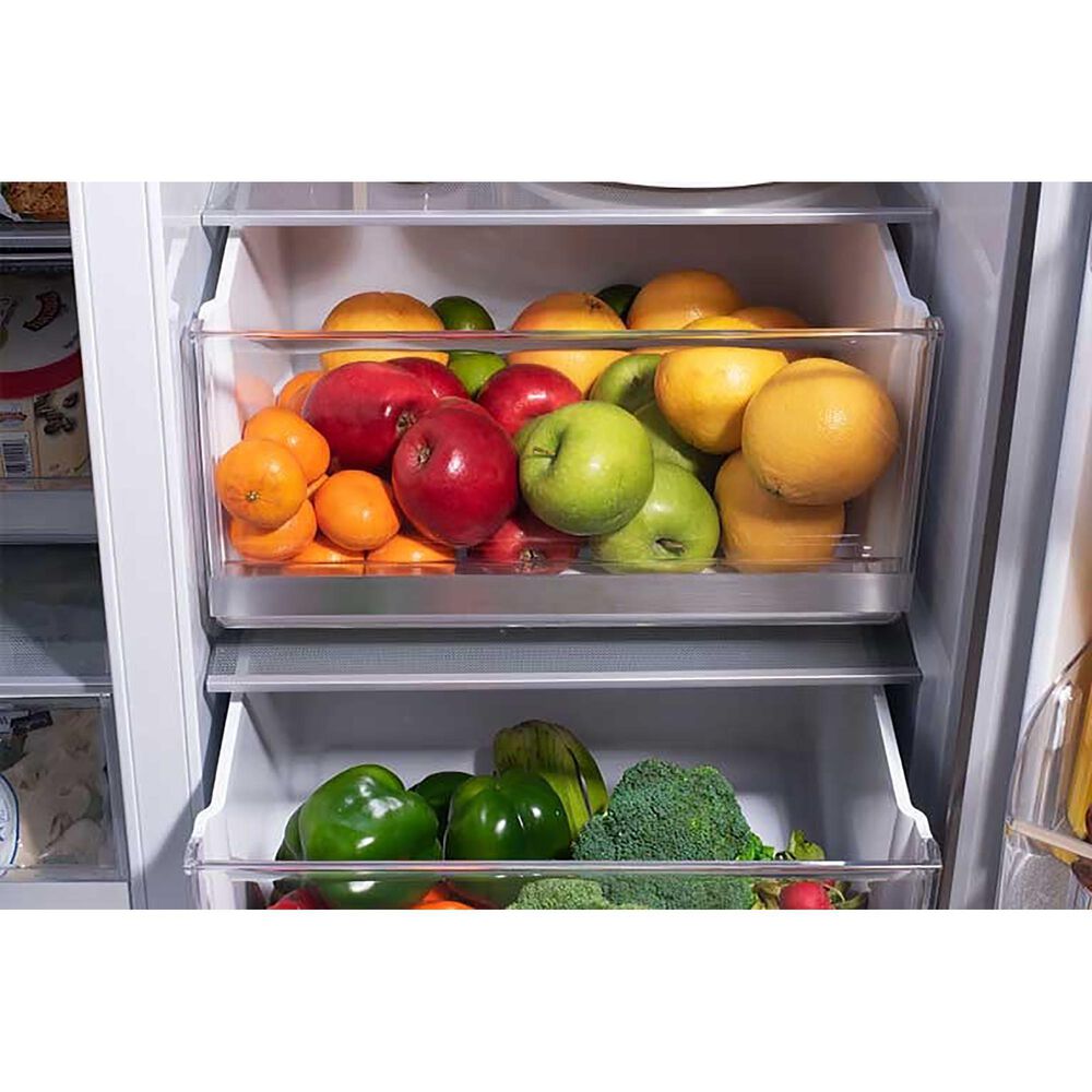 LG 22.5 Cu. Ft. Side-By-Side Counter-Depth Refrigerator in Stainless Look, , large