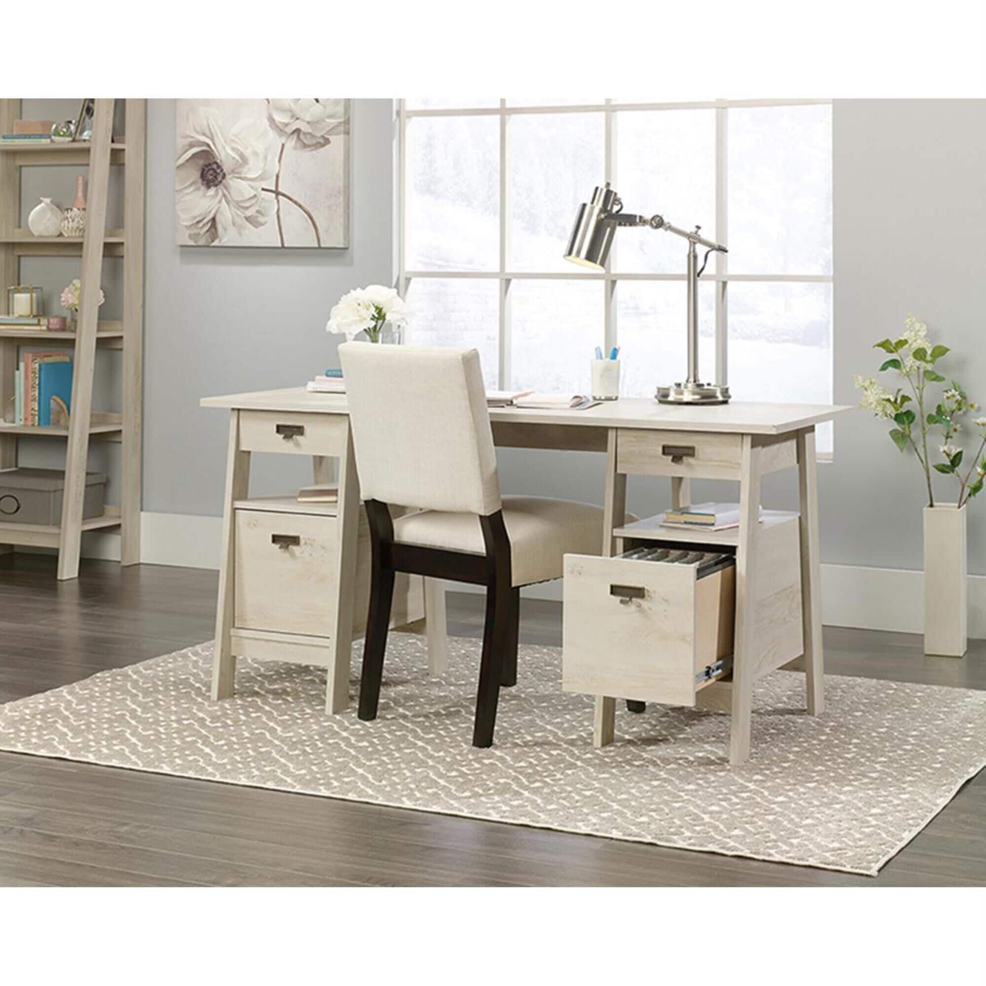 Sauder on sale trestle desk