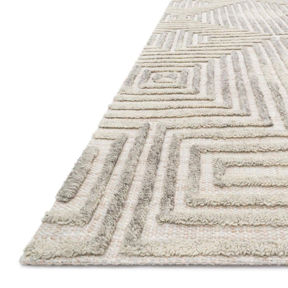 Loloi Ehren EHR-02 7&#39;9&quot; x 9&#39;9&quot; Grey and Silver Area Rug, , large