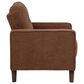Coaster Bowen II Accent Arm Chair in Rust, , large